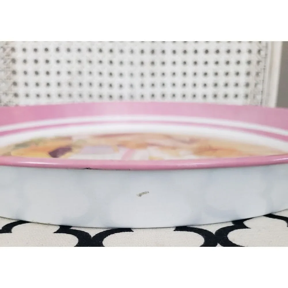 Beatrix Potter Bunnies Serving Tray Flopsy Mopsy cotton tail metal tray‎ 12